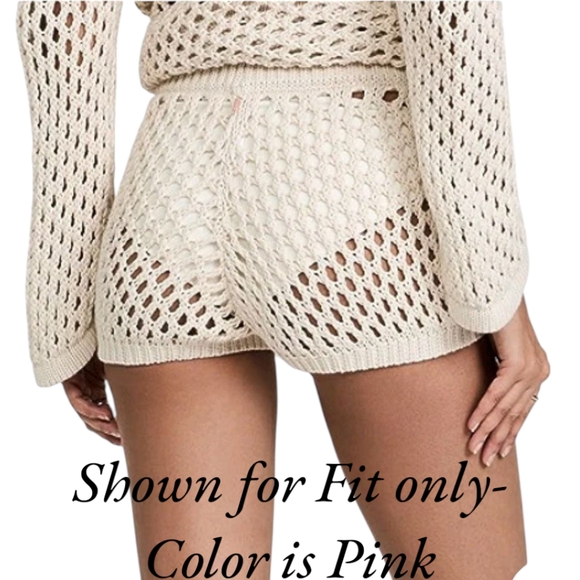 Misa Los Angeles Los Angeles NWT Crochet Daisy Shorts Women's Size XS - Picture 5 of 9